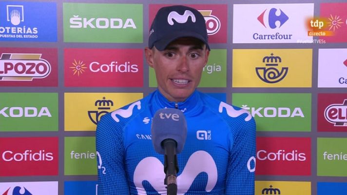 Vuelta ciclista a España - Vuelta a España | Enric Mas: "Lo importante es que estemos en el podium, que es un orgullo para el equipo"
