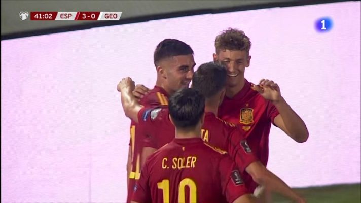 Fútbol - España - Georgia | Torres hace el tercero de España ante Georgia (3-0)