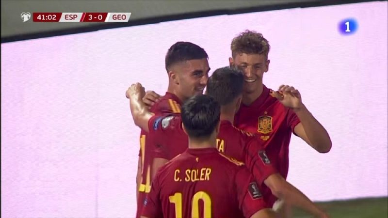 Ferràn Torres anota el tercer gol de España a Georgia | Ver