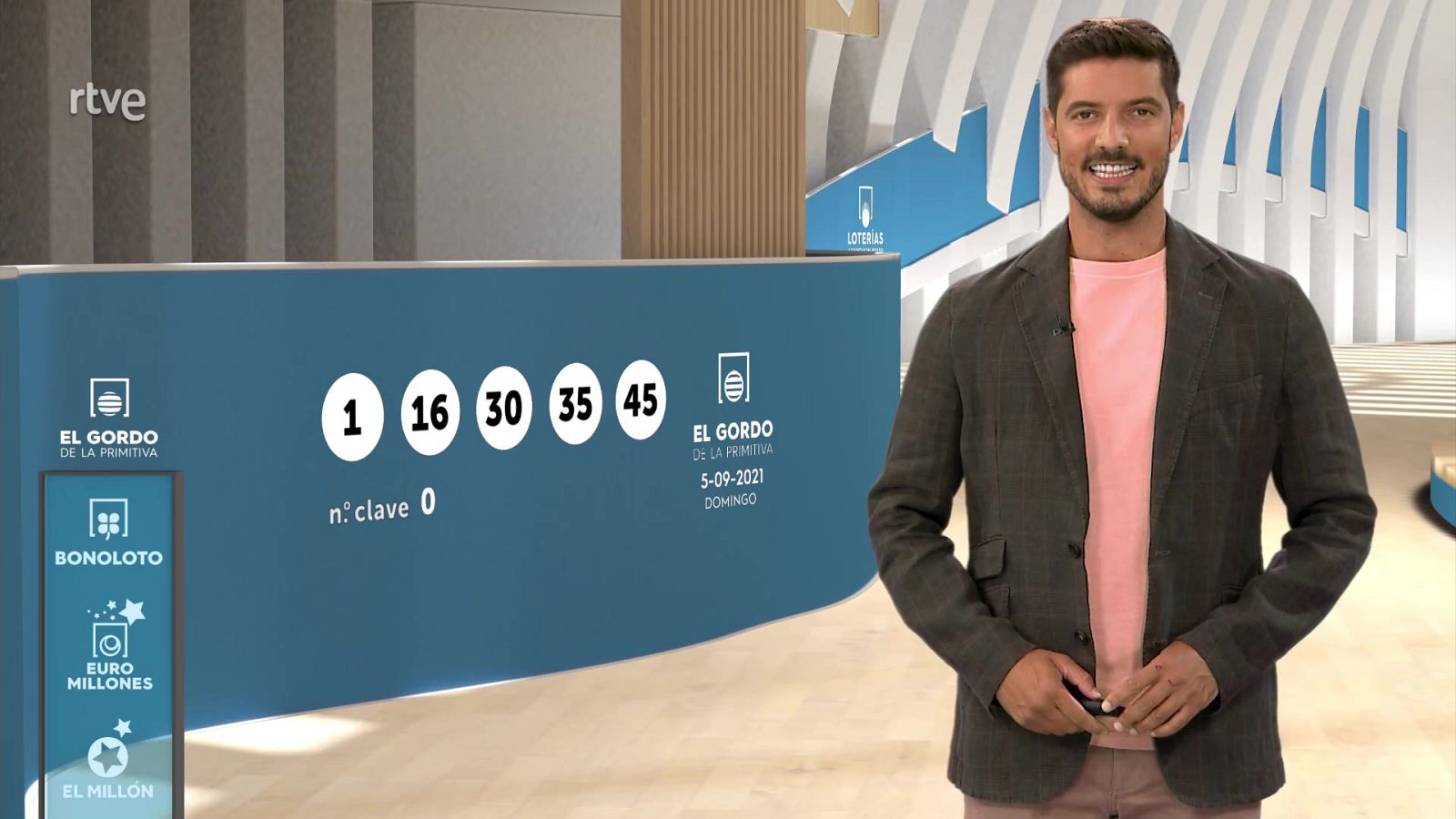 Sorteo de El Gordo de la Primitiva del 05/09/2021 - ver ahora