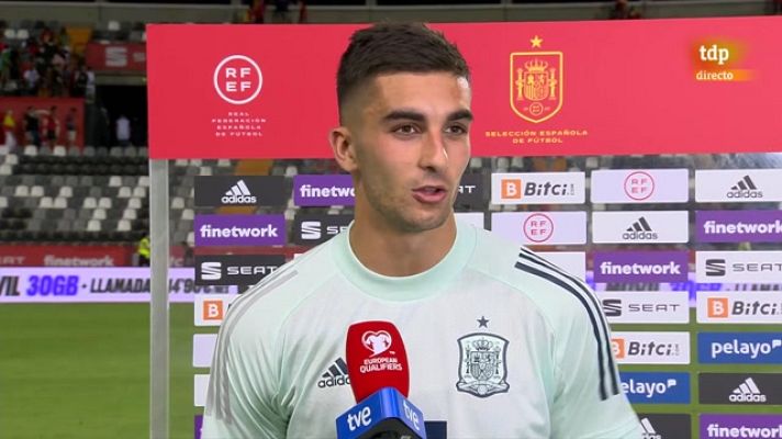 Fútbol - Ferrán Torres: "Hemos sabido darle la vuelta a la situación"