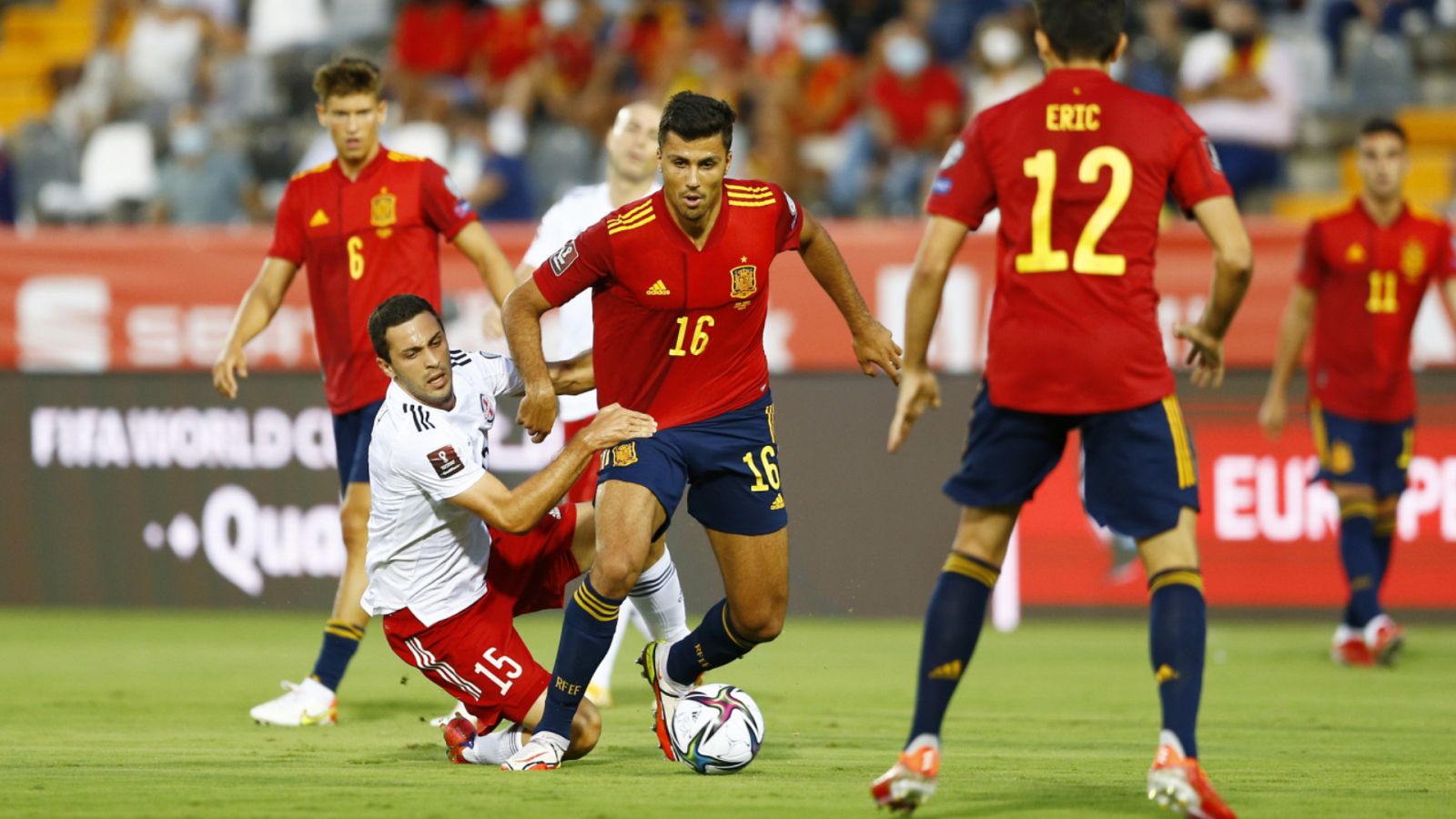 Fútbol - Clasificación Campeonato del Mundo 2022: Espa��a - Georgia - ver ahora