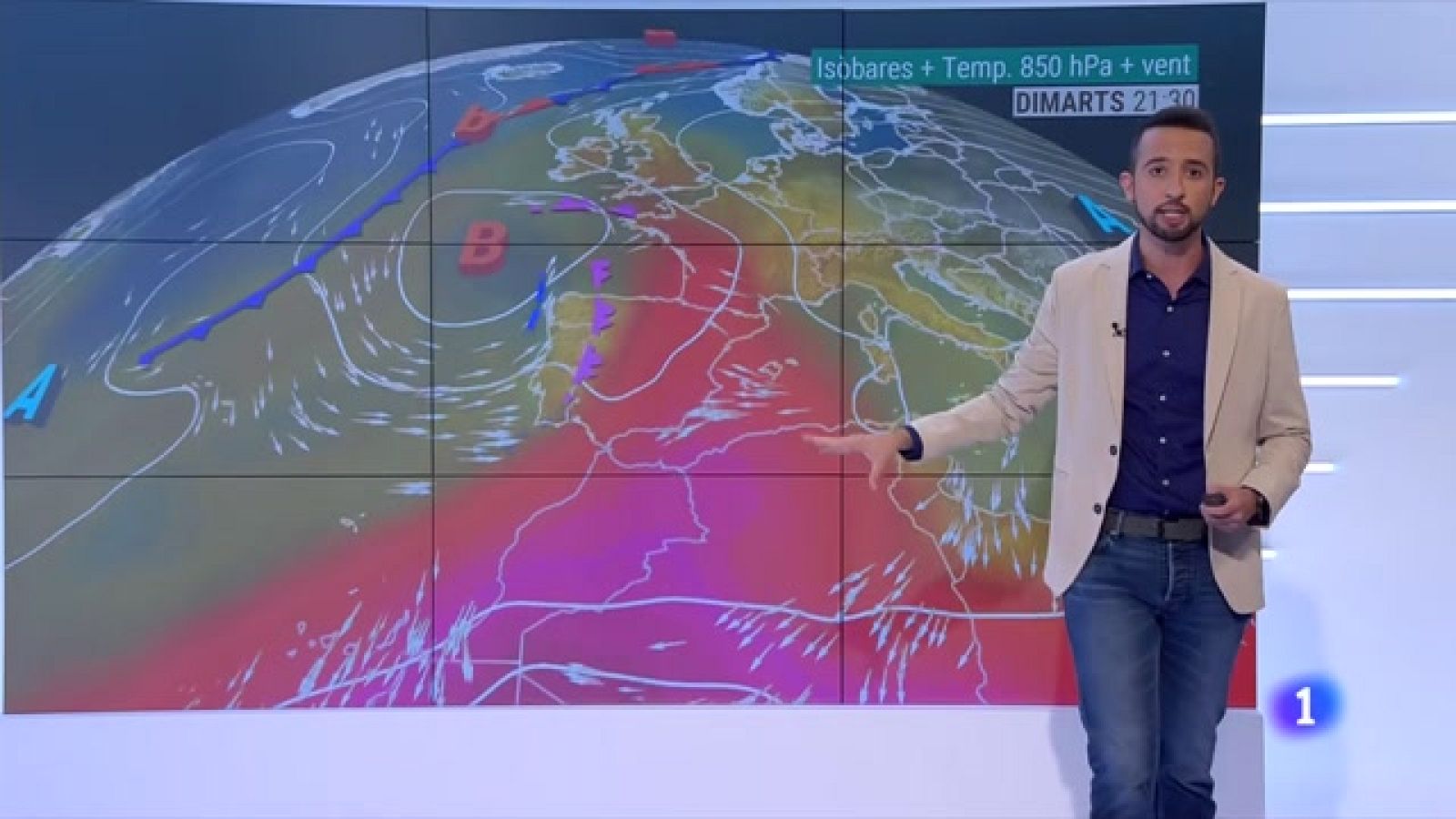 El Temps (06/09/2021) - Calor, xafogor i algunes tempestes per començar la setmana