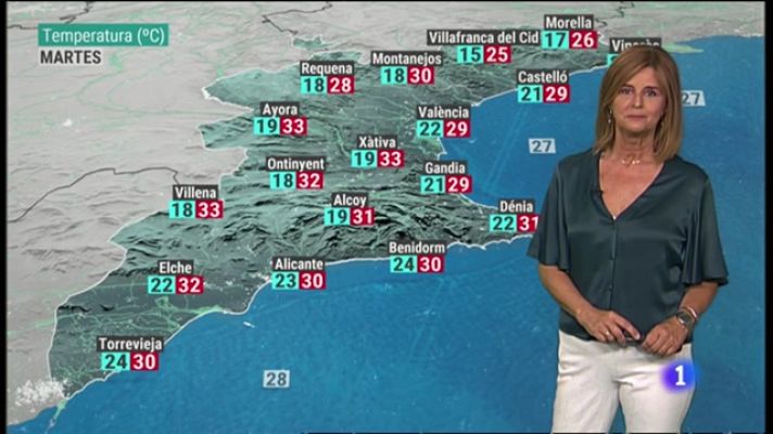 L'informatiu - Comunitat Valenciana - El tiempo en la Comunitat Valenciana - 06/09/21