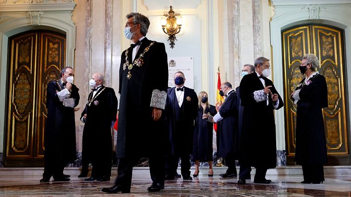 Telediario 1 - Casi tres años de bloqueo en el CGPJ mientras sigue la batalla política entre PSOE y PP