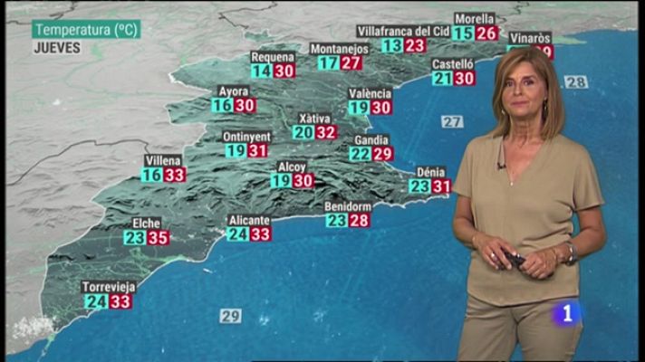 L'informatiu - Comunitat Valenciana - El tiempo en la Comunitat Valenciana - 08/09/21