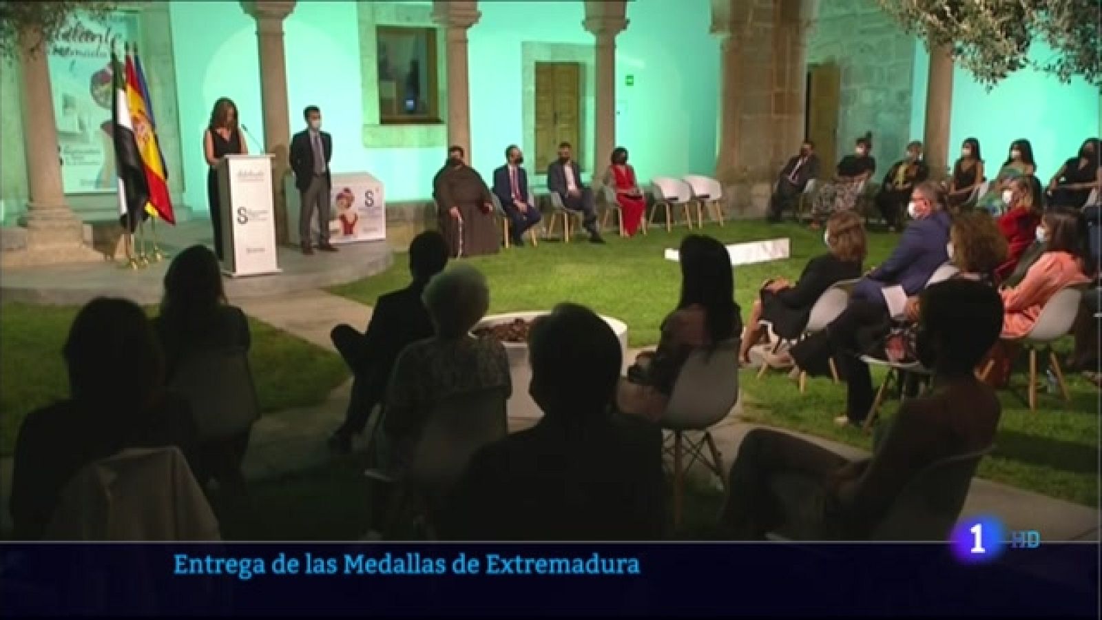 Entrega de las Medallas de Extremadura - 08-09-2021