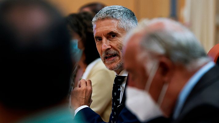 Informativo 24h - Marlaska: "Yo no he señalado a ningún partido, he señalado determinadas declaraciones políticas"