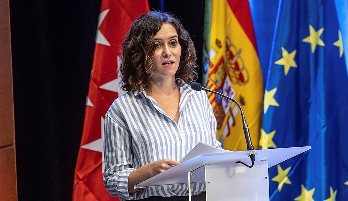 Telediario 1 - Ayuso asegura que cuenta con los apoyos para convertirse en la líder del PP de Madrid