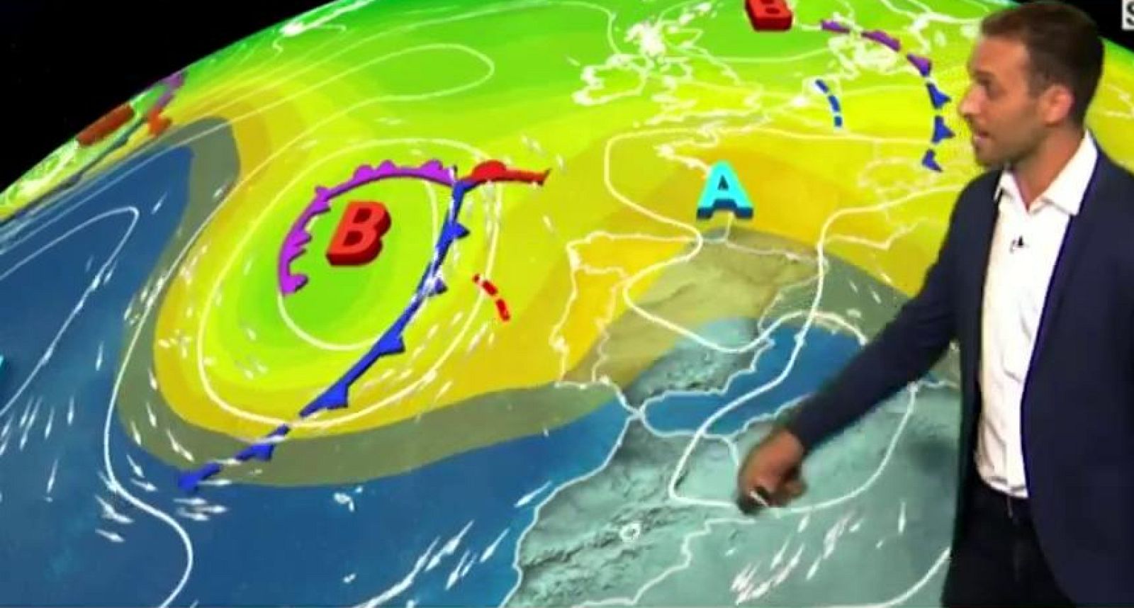 Chubascos en Valencia y Cataluña y temperaturas altas en Canarias - El tiempo | Ver