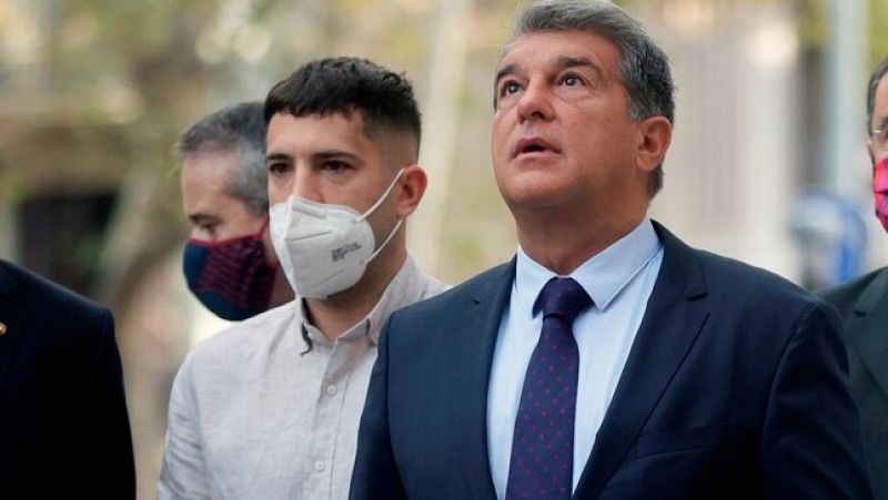 Joan Laporta: "El vestuario y la directiva somos una piña"