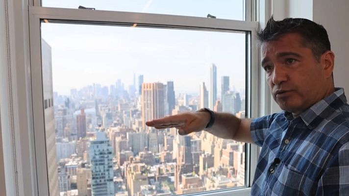 Telediario Fin de Semana - Carlos Galtier, testigo del 11-S, vuelve a hablar con TVE 20 años después