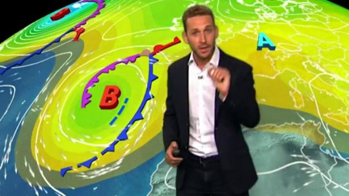 El tiempo - Tormentas en el noreste y calor en el resto del país