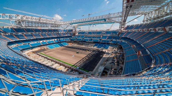 Telediario 1 - Así han sido las remodelaciones del Bernabéu a lo largo de la historia
