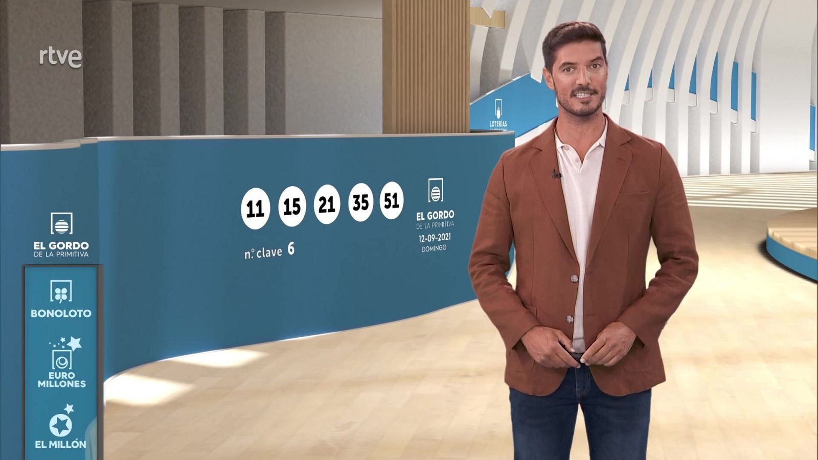 Sorteo de El Gordo de la Primitiva del 12/09/2021 - ver ahora