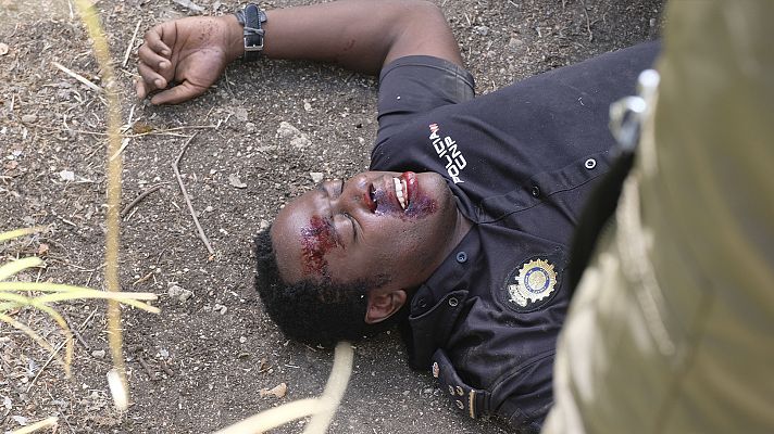 Servir y proteger - Así se grabó la paliza de Carlos Okoye en 'Servir y Proteger'