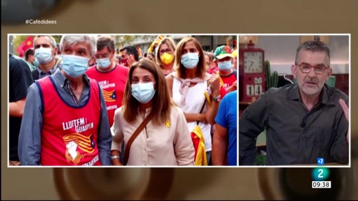 Cafè d'idees - Diada 2021, la Ricarda, taula de diàleg i talibans