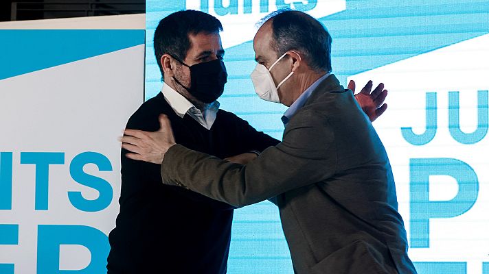Informativo 24h - Junts propone incluir en la delegación catalana de la mesa de diálogo a los indultados Jordi Sánchez y Turull