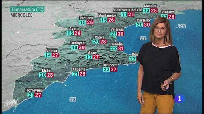 L'informatiu - Comunitat Valenciana - El tiempo en la Comunitat Valenciana - 14/09/21