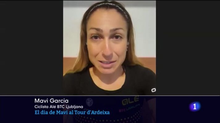 Informatiu Balear - Mavi, a per el Tour de l'Ardèche