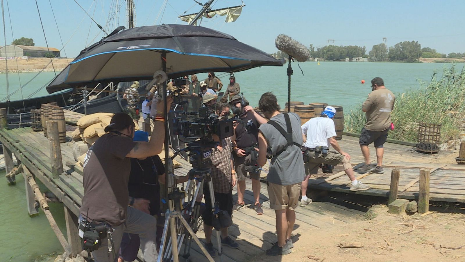 Te invitamos al rodaje de la serie de Magallanes en Sevilla | Ver