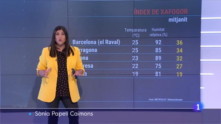 El temps - La calor i la xafogor s'acaben