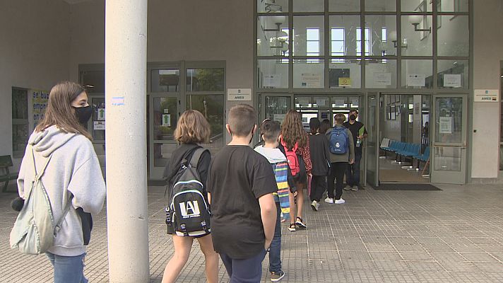 Telexornal - Galicia - A secundaria volve á clase