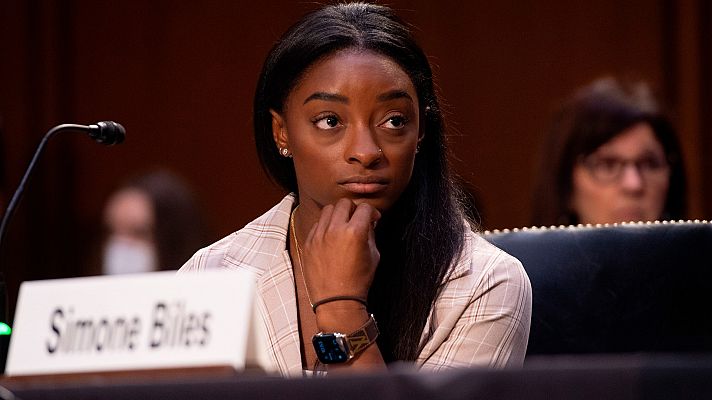 Telediario 1 - Simone Biles testificará por los abusos sexuales de Larry Nassar
