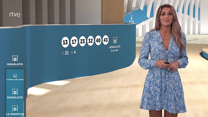 Loterías - Sorteo de la Bonoloto del 15/09/2021
