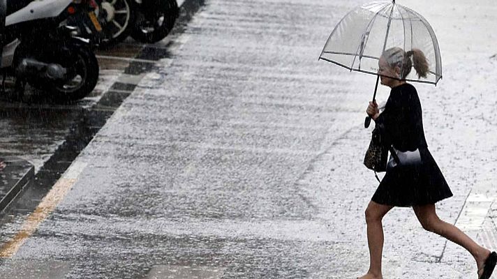 El tiempo - Los chubascos continúan en el norte de España y Baleares