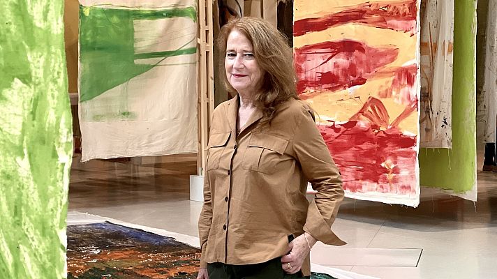 Atención obras - Vivian Suter: "La Naturaleza es cocreadora de mi obra"