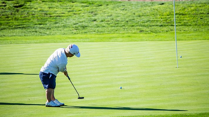 Telediario 1 - Madrid acoge el mayor torneo de Europa de golf adaptado