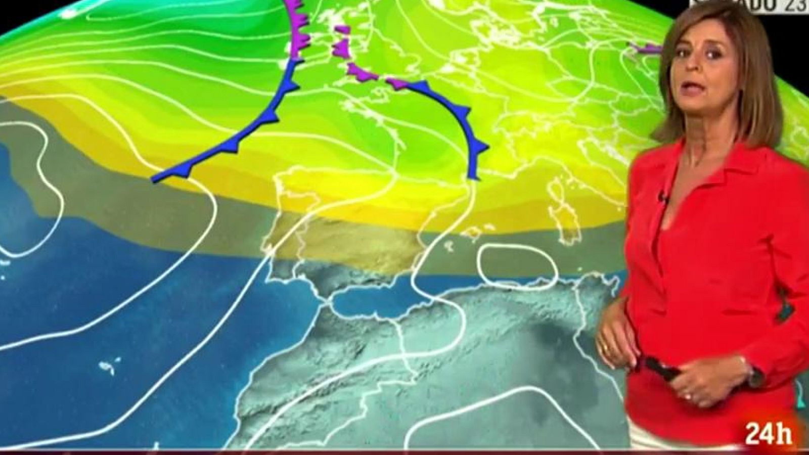 Sigue lloviendo en puntos de la mitad norte peninsular y Baleares | Ver