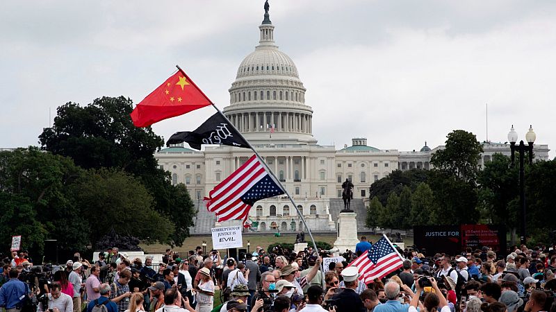 Estados Unidos | Baja asistencia a la manifestación para apoyar a los procesados por el asalto al Capitolio de enero- RTVE.es | Ver
