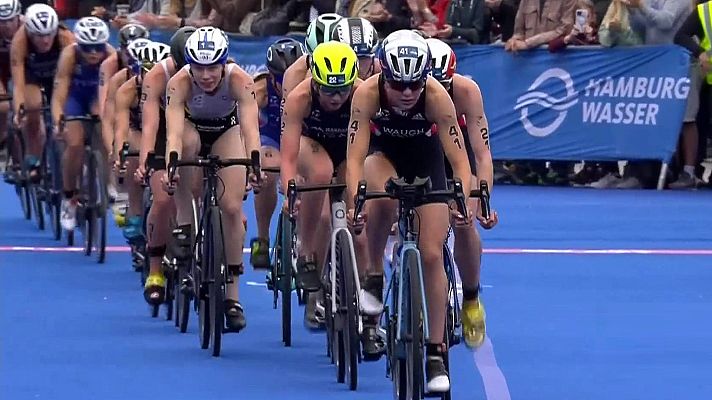 Triatlón - ITU World series. Prueba Elite femenina Sprint