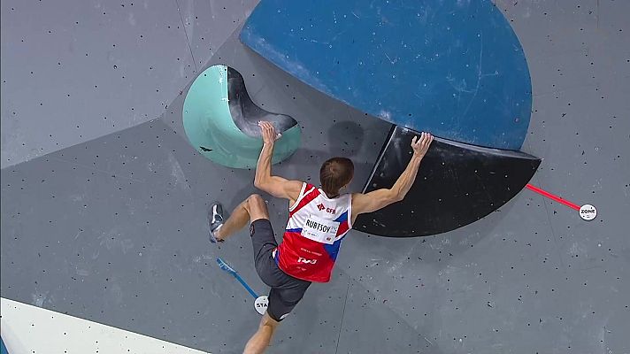 Escalada deportiva - Campeonato del Mundo. Prueba Búlder Final masculina