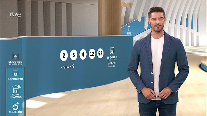 Loterías - Sorteo de El Gordo de la Primitiva del 19/09/2021