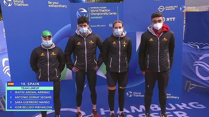 Triatlón - ITU World series. Prueba Relevos mixtos