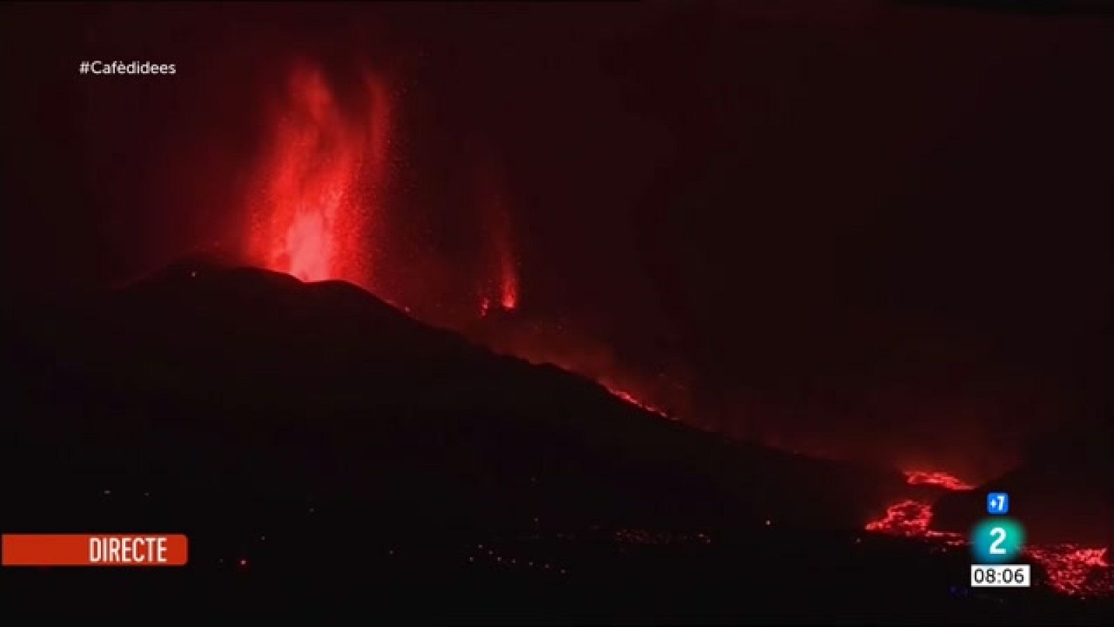 Omar Hernández:  "Hem estat tota la nit atenent als veïns"
