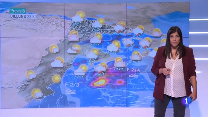 El temps - Tempestes intenses, ambient de tardor i una DANA