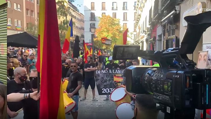 Telediario 2 - La Policía tenía constancia de que detrás de la manifestación de Chueca había grupos neonazis