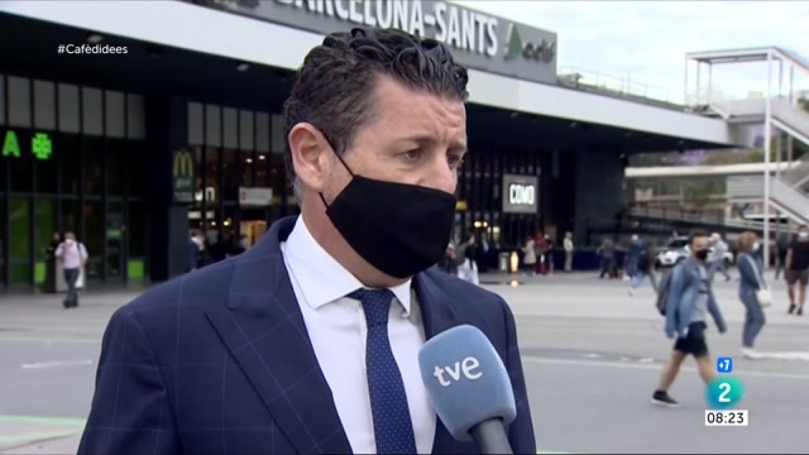 Cafe d'idees - Joaquim Boadas (FECASARM) creu la reobertura de l'oci nocturn arriba tard: "És impossible posar fi a les aglomeracions"