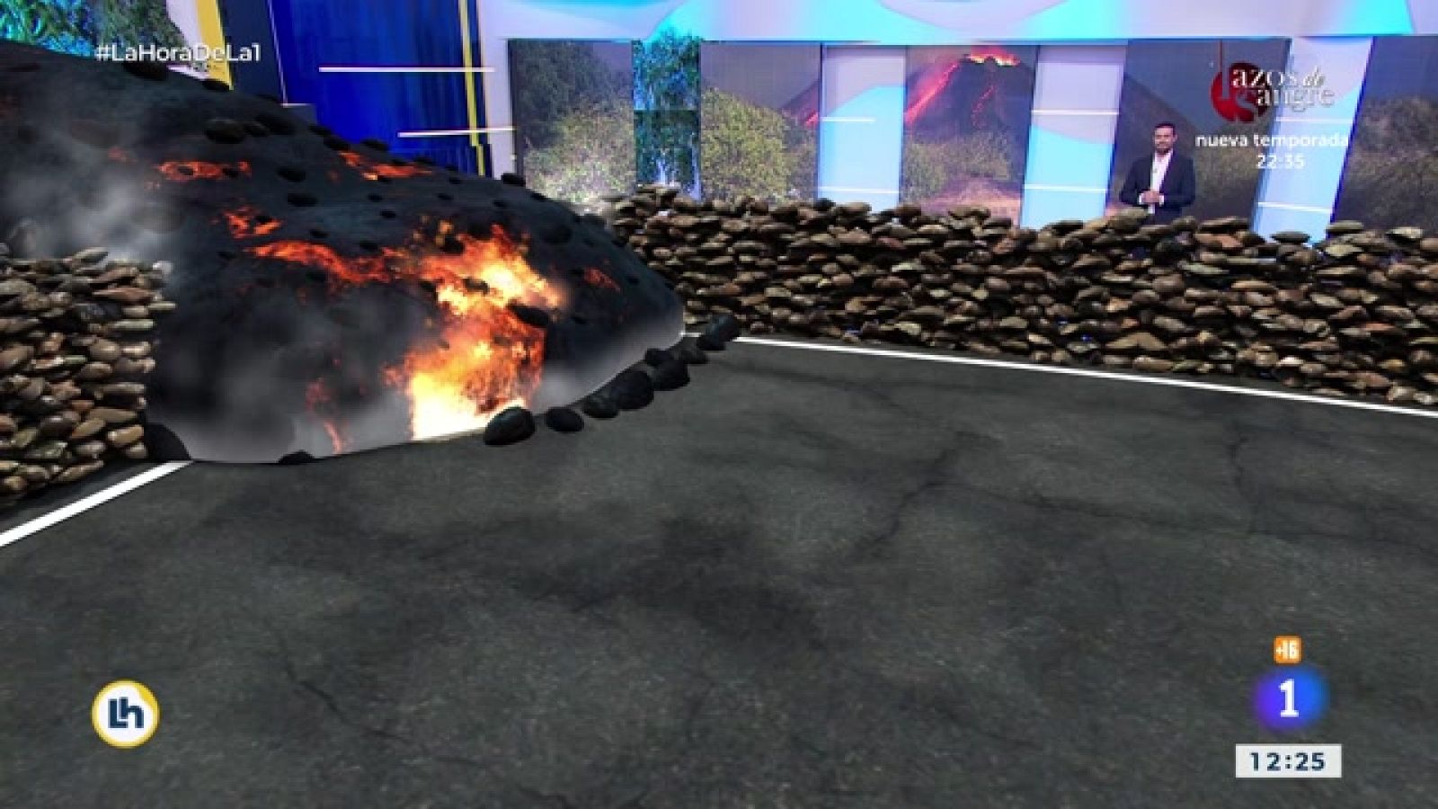 ¿Puede partirse la cabeza de la colada de lava de La Palma? - La hora de La 1 | Ver