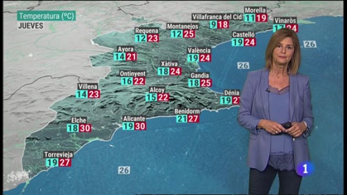 L'informatiu - Comunitat Valenciana - El tiempo en la Comunitat Valenciana - 22/09/21