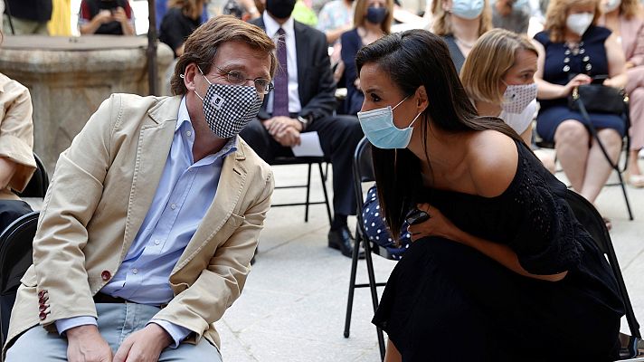 Telediario 1 - Almeida y Villacís chocan por la posibilidad de que Madrid albergue los Juegos Olímpicos de 2036