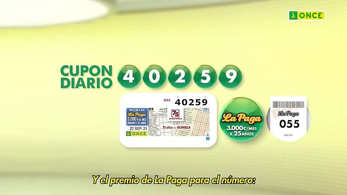 Sorteos ONCE - Sorteo ONCE - 22/09/21