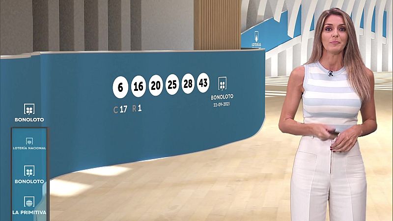 Sorteo de la Bonoloto del 22/09/2021
