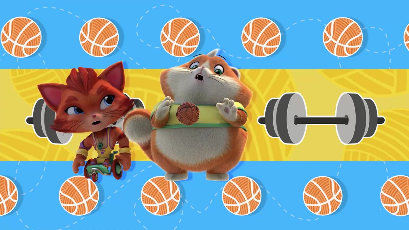 El juego del balonpelo - 44 Gatos | Ver