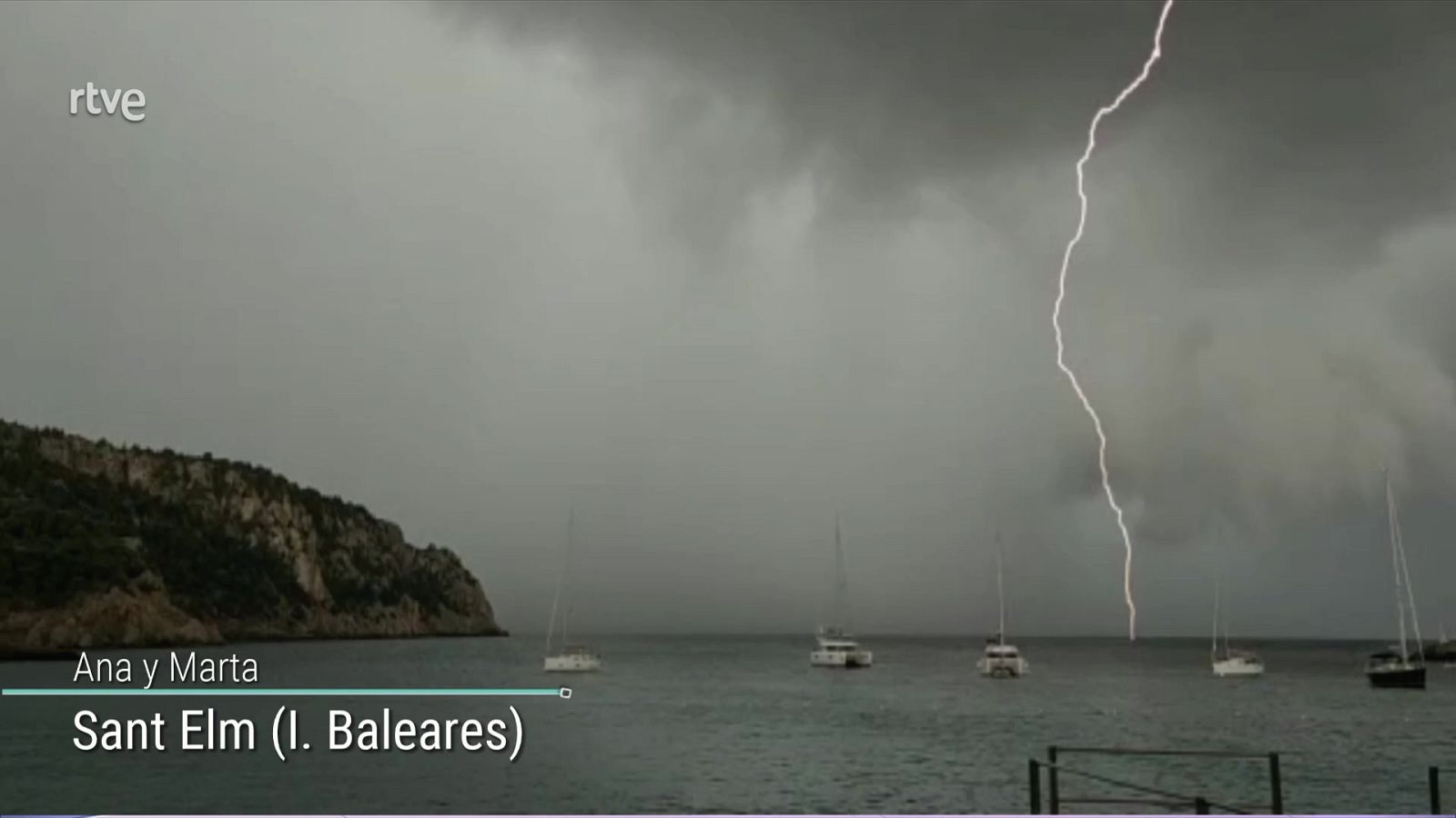 Chubascos y tormentas localmente muy fuertes en la mitad norte del área mediterránea, Baleares y suroeste peninsular - ver ahora