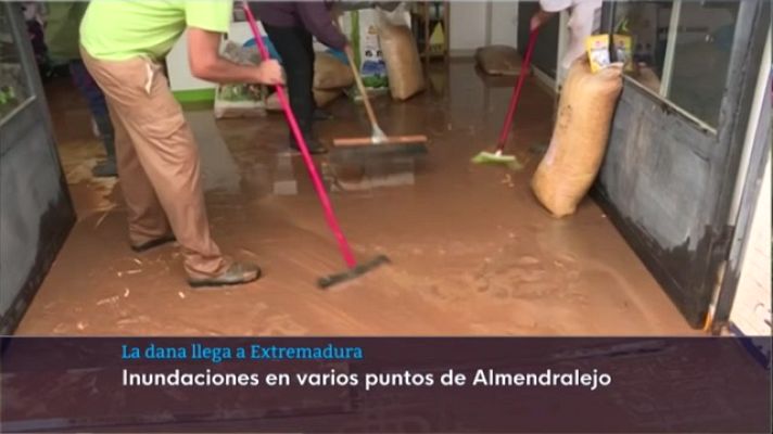 Noticias de Extremadura - La Dana ha llegado a Extremadura, provocando inundaciones en Tierra de Barros